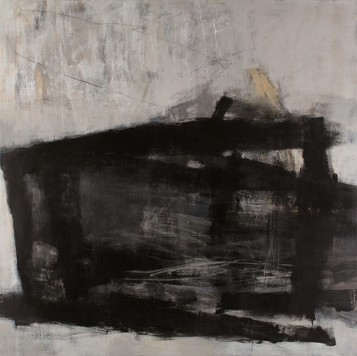 Outside Sight No2. Acrylic on canvas. 88x88 inches. 2006.  SOLD