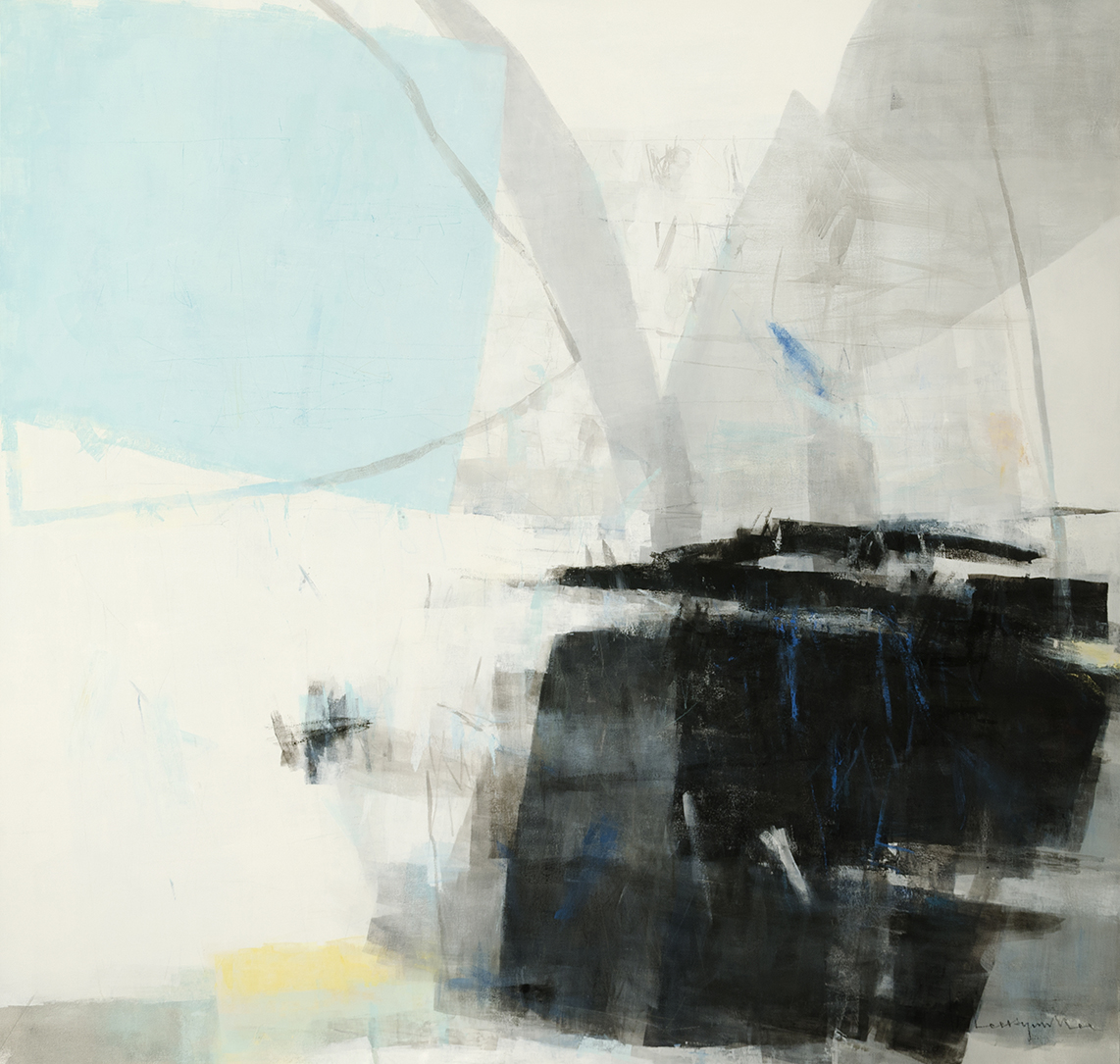 ASPIRE.  Acrylic on canvas.  72”x72”.  2018 