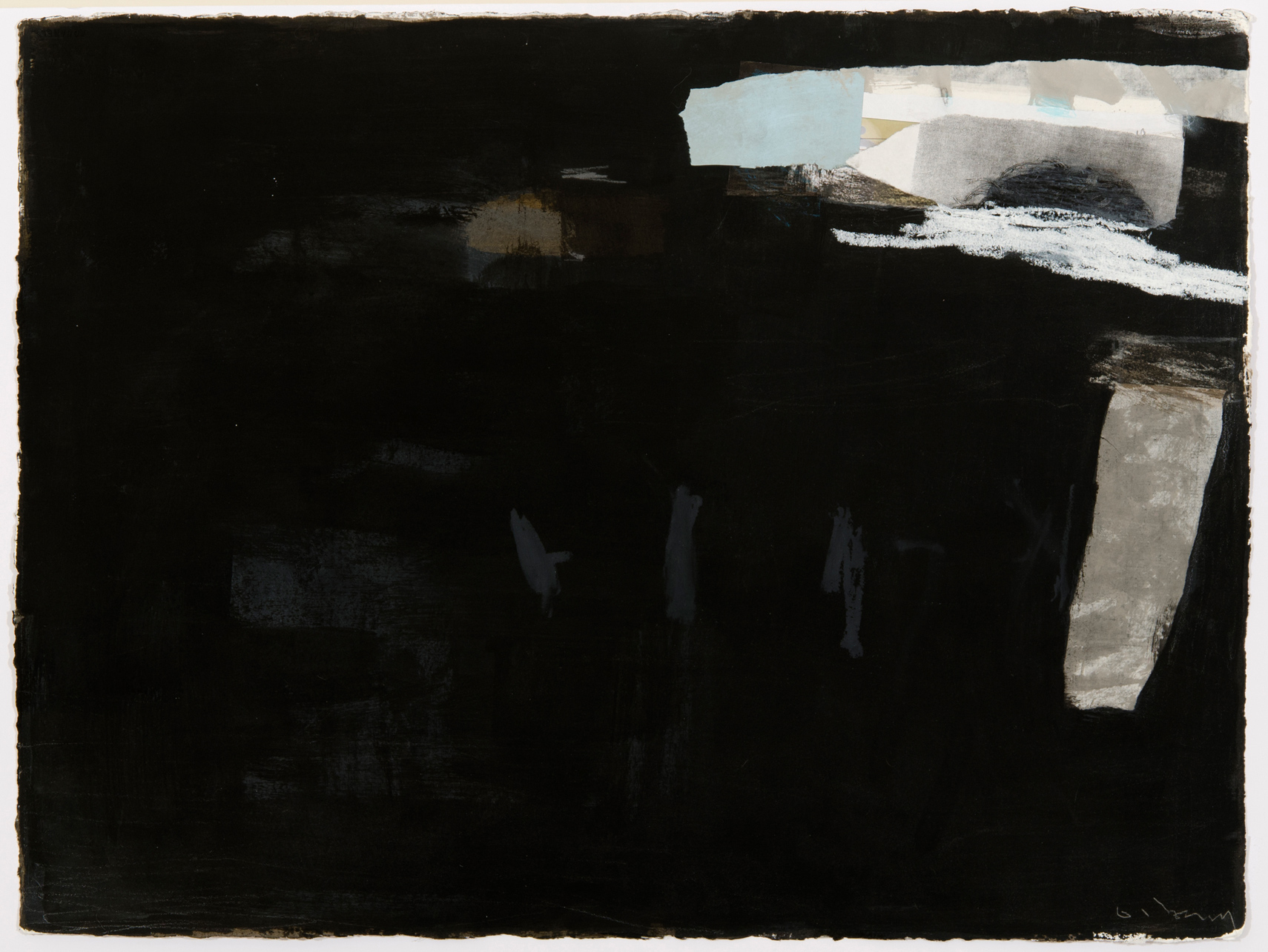 QUESTER NO. 3.  Mixed media on paper.  22”x30”.  2017